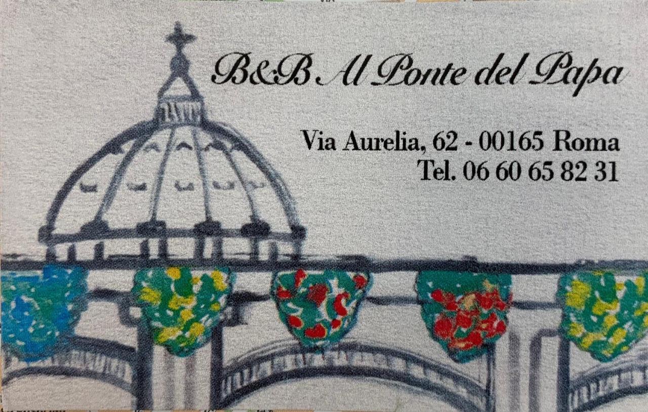 Al Ponte Del Papa B&B Rome Exterior photo